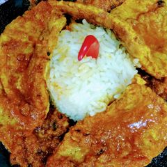 A picture of Omelette Curry.