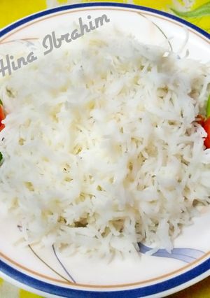 A picture of Plain Rice.
