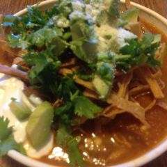 A picture of Sopa De Tortilla.