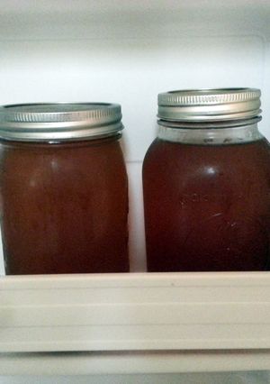 A picture of Jr's Homemade Shine.