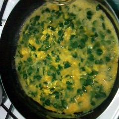 A picture of Malunggay Omellette.