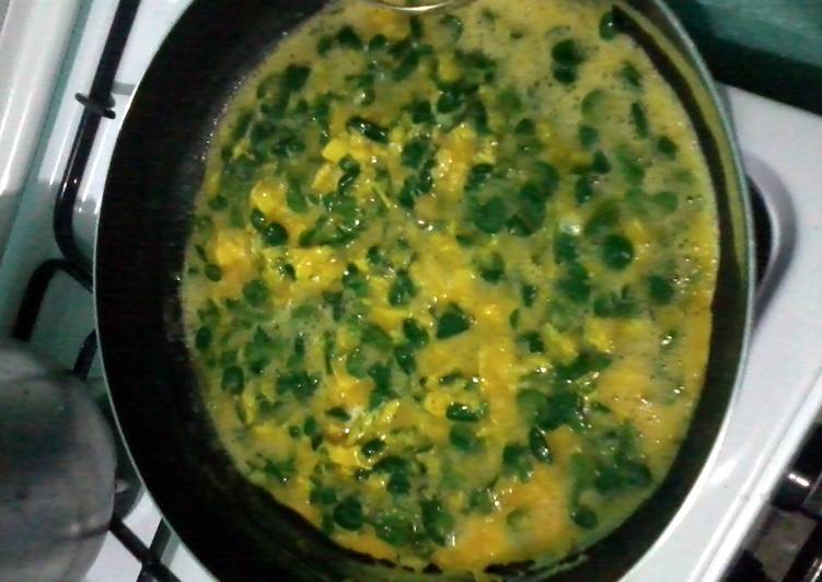 Easy Way to Make Appetizing Malunggay Omellette