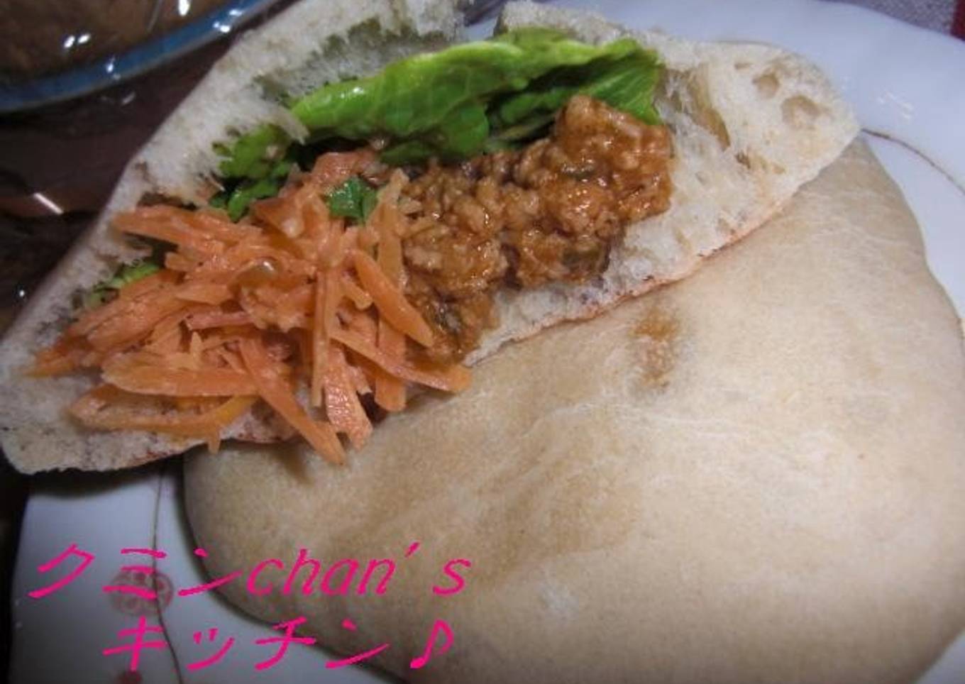 Puffy and Chewy Pita Bread with All-Purpose Flour