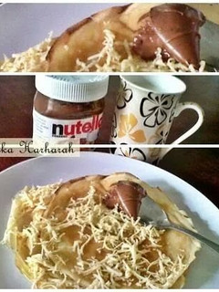 A picture of Eggless Holiday Pancake (:.