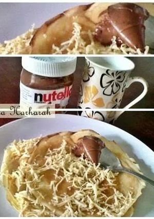A picture of Eggless Holiday Pancake (:.