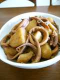 Simmered Squid and Potatoes♪