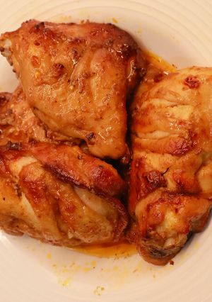 Hình của món Gà nướng mắm tỏi.
