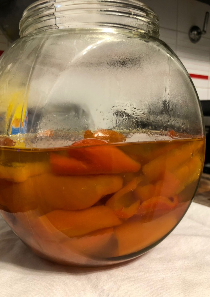 Una foto de Pimientos en conserva