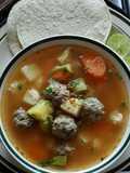 Beef Albondigas Soup