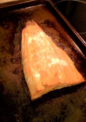 A picture of Easy Salmon Bake.