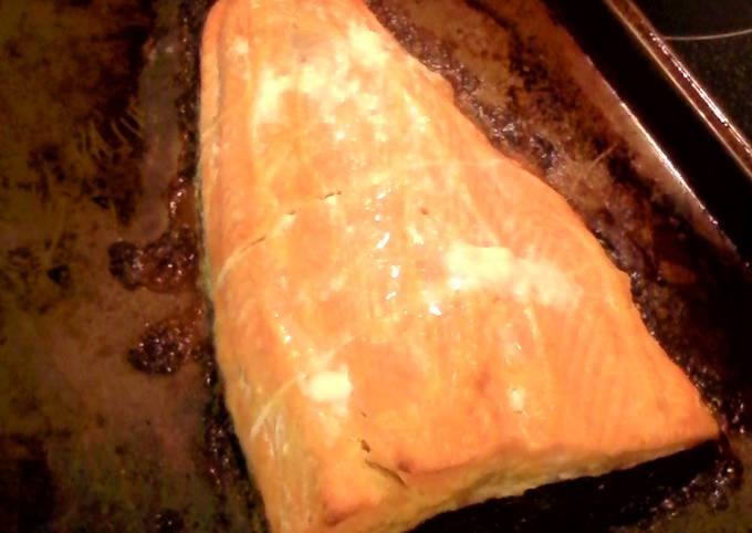 Steps to Make Jamie Oliver Easy Salmon Bake