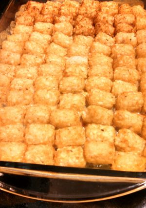 A picture of Tator Tot Hotdish.