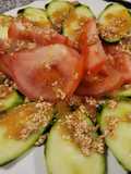 Easy Asian sesame salad dressing