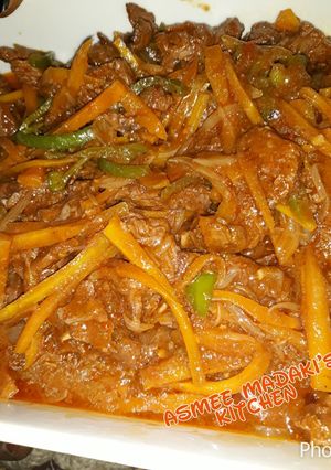 A picture of Shredded beef.