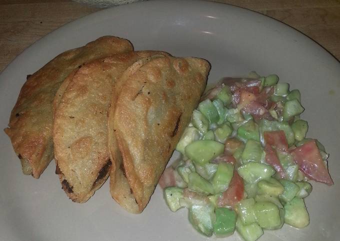 Easiest Way to Make Favorite Crunchy Greasy Beefy Potato Tacos