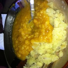 Split Pea Saute & Potato Delight A picture of Split Pea Saute & Potato Delight.