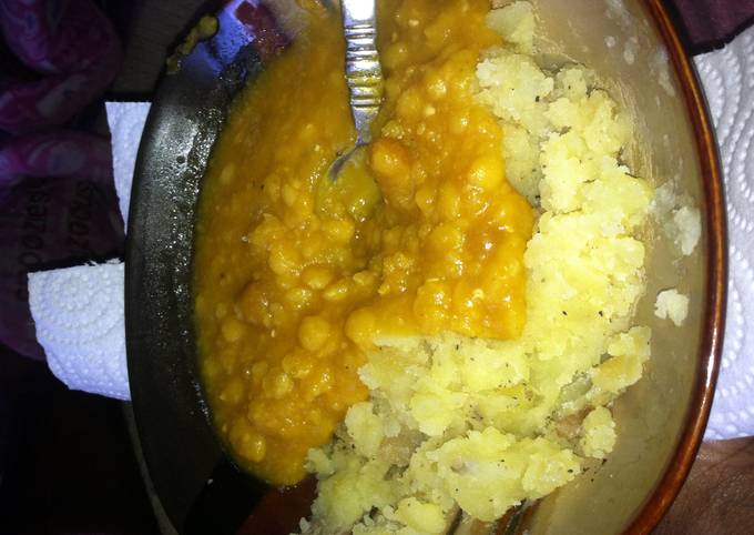 Recipe of Favorite Split Pea Saute &amp; Potato Delight