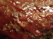 A picture of pork meatloaf