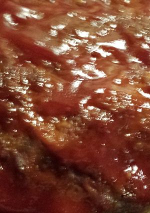 A picture of Italian Meatloaf.