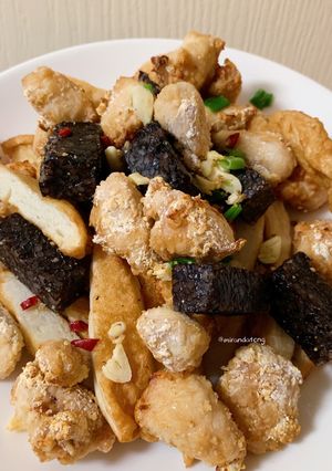 氣炸鹽酥雞 的食譜成品照片