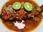 Gambar pecak ikan mas