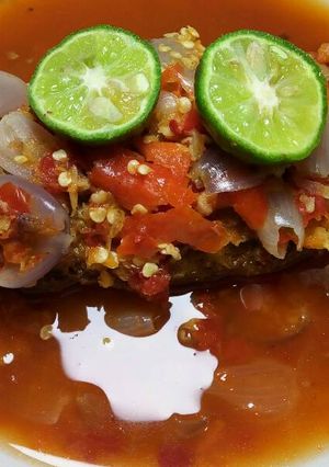 Foto resep Pecak Ikan Mas khas Betawi