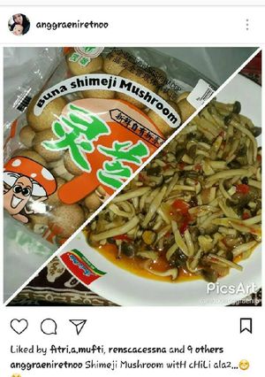 Foto resep Shimeji Mushroom with Chili ala2 Suami😚