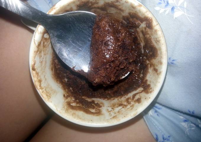 Steps to Prepare Super Quick Homemade minute mug cake