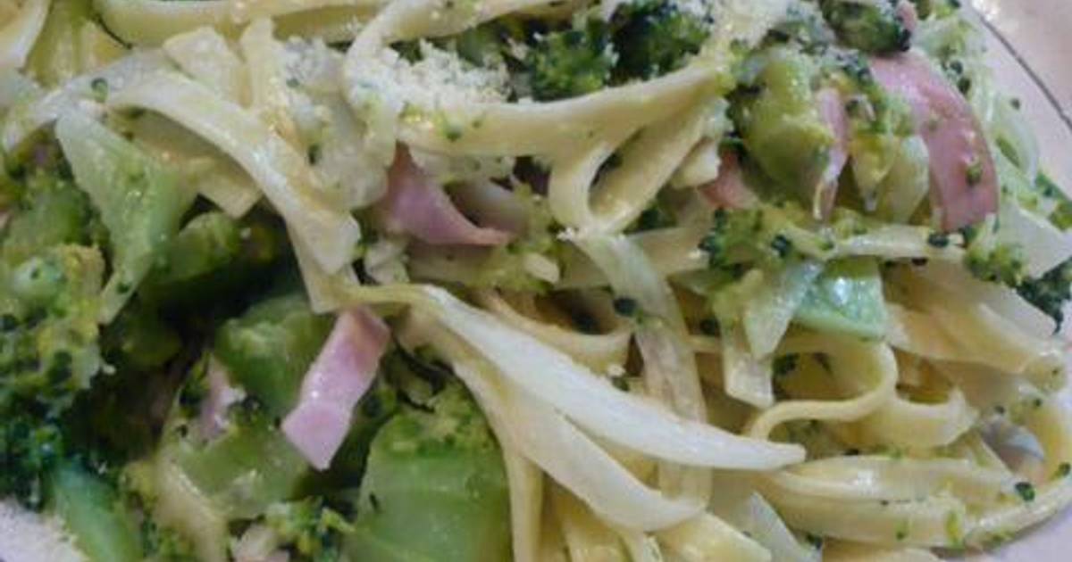 Broccoli and Ham Cream Cheese Pasta Recipe by cookpad.japan Cookpad