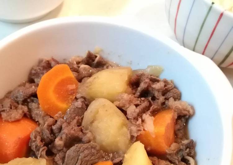 Resep Nikujaga - 🐮Beef stew ala Jepang 🍲, Bikin Ngiler