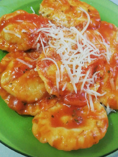 Una foto de Raviolis caseros