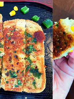 A picture of Cheesy Garlic Bread in 10 minute | Garlic Bread | Instant Recipe.