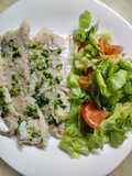 Pescado con Provenzal