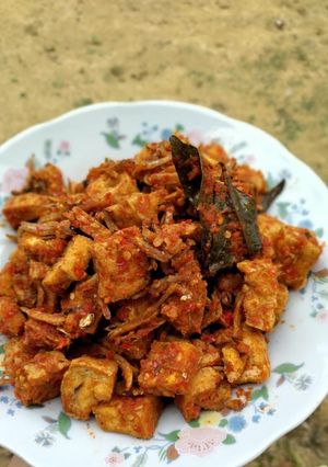 Foto resep Sambal tahu teri