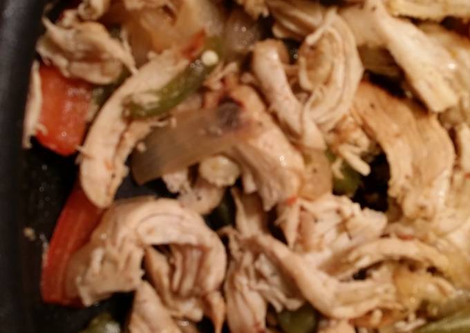 Step-by-Step Guide to Make Homemade Zesty Italian Chicken Fajitas:-)