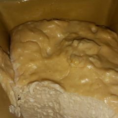 Low carb peanut butter cheesecake A picture of Low carb peanut butter cheesecake.