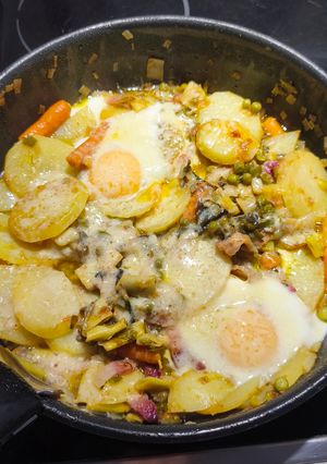 Una foto de Menestra de verduras a mi manera