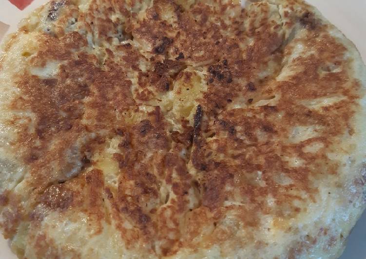 Recipe: Delicious Tortilla de patata with courgette. Spanish omelette This is Secret Recipe  From Homemade !!