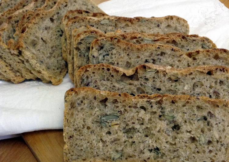 Steps to Prepare Homemade Seed Bread