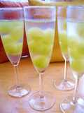 Muscat Grapes in Wine Jelly