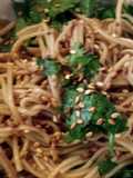 Hot and cold soba noodles