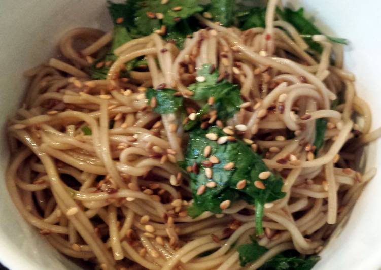 Easiest Way to Make Quick Hot and cold soba noodles