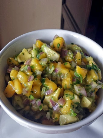 Easy Way Make Recipe Mango &amp; Avocado Salsa that is Perfect, Delicious}