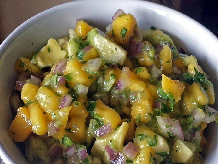 Easy Way Make Recipe Mango & Avocado Salsa that is Perfect, Delicious}