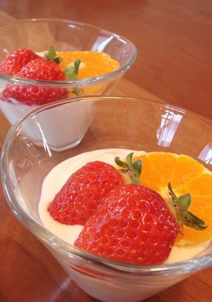 A picture of Simple Tofu No-Bake Cheesecake.