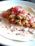 Snapper Tacos with Chipotle Cream
