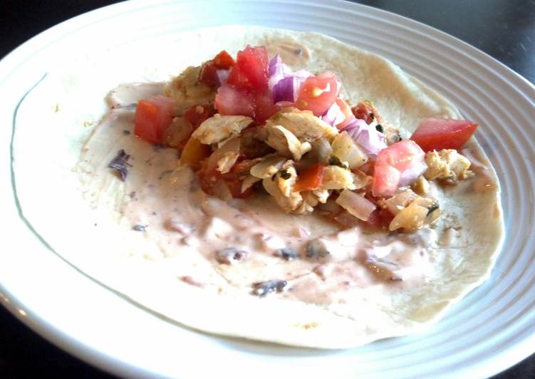Steps to Prepare Speedy Snapper Tacos with Chipotle Cream