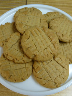A picture of Totally Stolen Peanut Butter Cookies.