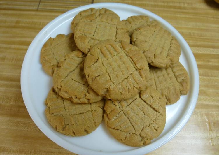 Recipe of Speedy Totally Stolen Peanut Butter Cookies