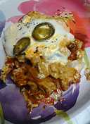 Almost chicken enchiladas casserole